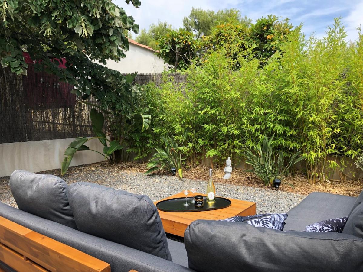 La Suite 68 Bandol Avec Jardin Et Parking Privatif Luaran gambar