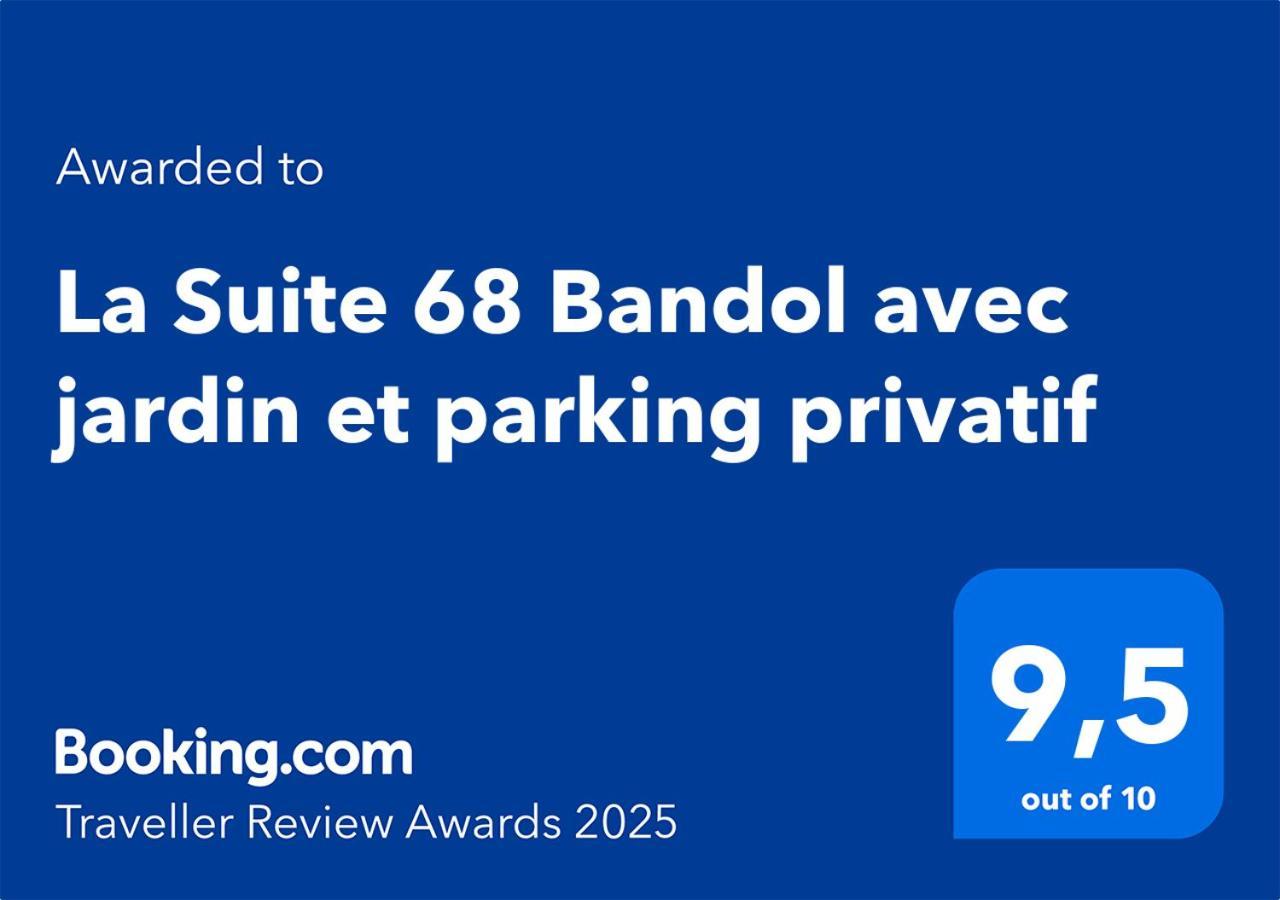 La Suite 68 Bandol Avec Jardin Et Parking Privatif Luaran gambar